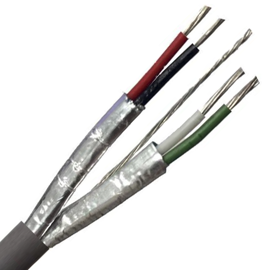 Belden Equiv. 8723 2 Pair 22 AWG Grey LSF 100M Drum